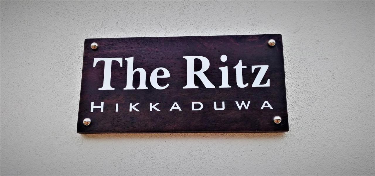 Hotel The Ritz Hikkaduwa Esterno foto